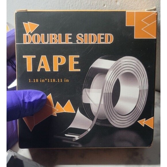 Double Sided Tape, 3M/10ft Nano Tape Heavy Duty Multipurpose Removable Adhesive - Picture 1 of 7